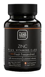 Zinc Plus Vitamin C & D3 200mg 200iu 30 κάψουλες Pharmalead