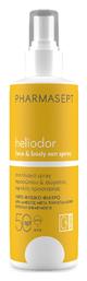 Heliodor Αντηλιακή Λοσιόν Προσώπου και Σώματος SPF50 σε Spray 165gr Pharmasept