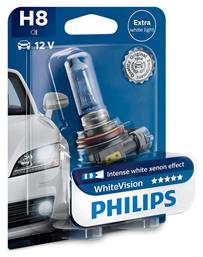 H8 WhiteVision 12V 1τμχ Philips