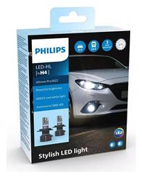 Λάμπες Αυτοκινήτου Ultinon Pro 3022 H4 LED 6000K Ψυχρό Λευκό 24V 2τμχ Philips