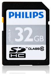 SDHC 32GB Class 10 U1 V10 UHS-I Philips
