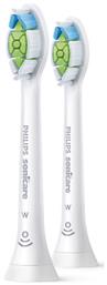 Sonicare W2 Optimal White Ανταλλακτικές Κεφαλές για Ηλεκτρική Οδοντόβουρτσα HX6062/10 2τμχ Philips