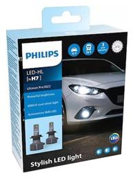 Ultinon Pro 3022 Λάμπες H7 LED Ψυχρό Λευκό 2τμχ Philips