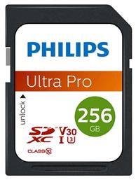Ultra Pro SDXC 256GB Class 10 U3 V30 A1 UHS-I Philips