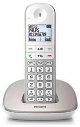 XL4901S με Ελληνικό Μενού Ασημί Philips