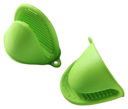 Πιάστρα Σιλικόνης Τις Κατσαρόλες Σετ 2τεμ Πράσινο