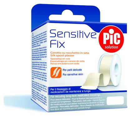 PiC Solution Sensitive Fix Μεταξωτή Επιδεσμική Ταινία 2.5cm x 5m - Pic Solution