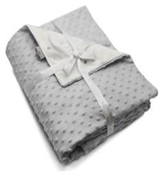 Κουβέρτα Αγκαλιάς & Λίκνου Toppy Fleece Grey 80x110cm Pierre Cardin
