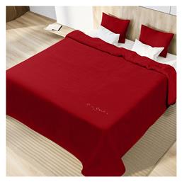 Nancy Κουβέρτα Ισπανίας Βελουτέ Υπέρδιπλη 220x240εκ. 34 Red Pierre Cardin