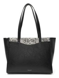Γυναικεία Τσάντα Shopper Πλάτης Μαύρη Pierre Loues