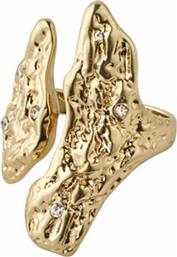 Ring : Idun : Gold Plated : Crystal 262122004 262122004 Ορείχαλκος Pilgrim