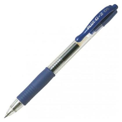 Στυλό Gel 0.5mm με Μπλε Mελάνι G-2 Pilot