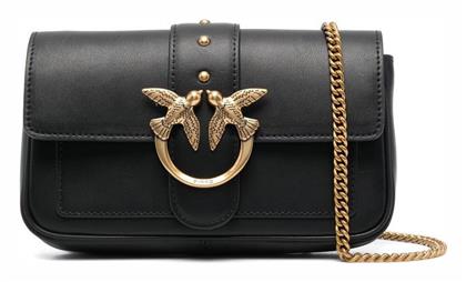 Love One Pocket Γυναικεία Τσάντα Ώμου Μαύρη Pinko