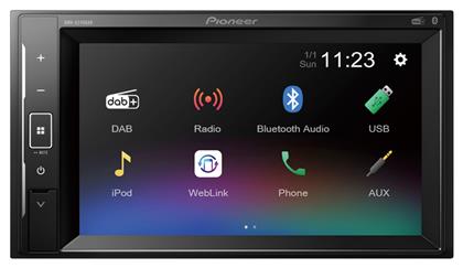 Ηχοσύστημα 2 DIN με Bluetooth, USB, GPS Pioneer