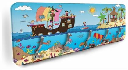 Pirate island, Παιδικά, Κρεμάστρες & Καλόγεροι, 138 x 45 εκ. Houseart