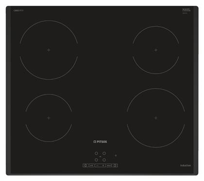 CIE651T17 Επαγωγική Εστία Αυτόνομη 59.2x55.2cm Pitsos