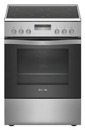 Ελεύθερη με Κεραμικές Εστίες Inox PHST49250 Pitsos