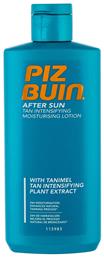 Tan Intensifying After Sun Lotion για το Σώμα με Υαλουρονικό Οξύ 200ml Piz Buin