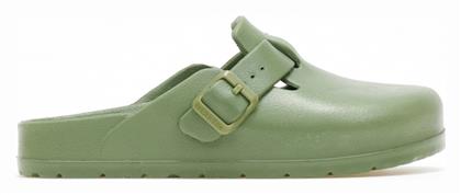 761539 Γυναικεία Ανατομικά Σαμπό Khaki Plakton