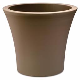 City 25 Γλάστρα Spicy Brown 25x22cm Plastona