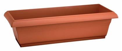 Ζαρντινιέρα Festone 213 Τερακότα 98x20cm Plastona