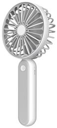 Rechargeable Desk Fan 1200 mah Ανεμιστηράκι Χειρός USB Επαναφορτιζόμενο Γκρι Platinet