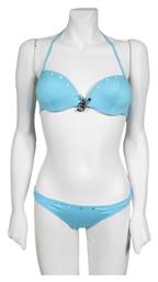 Set Bikini Τριγωνάκι Γαλάζιο Playboy