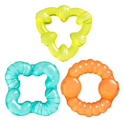 Μασητικός Κρίκος Οδοντοφυΐας με Νερό 3τμχ για 3 m+ Playgro