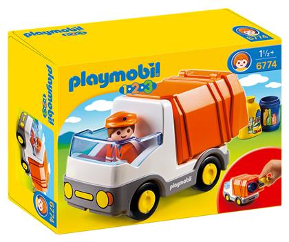123 Απορριμματοφόρο Όχημα για 1.5 ετών Playmobil