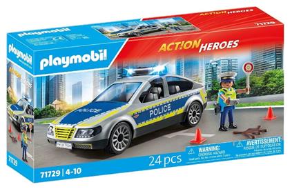Action Heroes Περιπολικό Όχημα Αστυνομίας για 4-10 ετών Playmobil