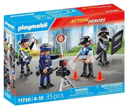 Action Heroes Σετ Φιγούρες Αστυνομίας για 4-10 ετών Playmobil