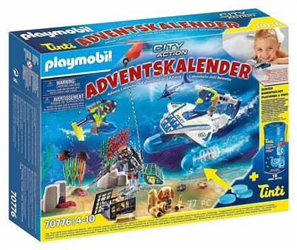 City Action Advent Calendar X-mas για 4-10 ετών Playmobil