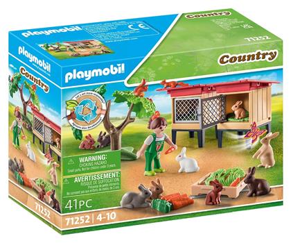 Country Κουνελόσπιτο για 4-10 ετών Playmobil