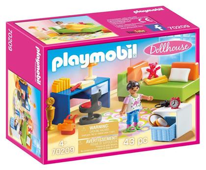 Dollhouse Eφηβικό Δωμάτιο για 4 ετών Playmobil