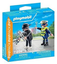 Duo Pack Αστυνόμος & Διαρρήκτης για 4-10 ετών Playmobil