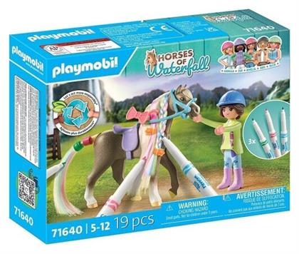 Horses Of Waterfall Color: Κομμωτήριο Αλόγου για 5-12 ετών Playmobil