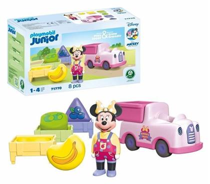Junior Disney: Η Μίνι Μάους Και Το Φορτηγό Με Φρούτα για 1-4 ετών Playmobil