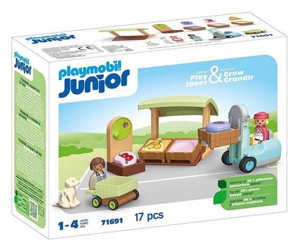 Junior Πάγκος Βιολογικών Προϊόντων και Κλαρκ για 1-4 ετών Playmobil
