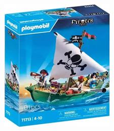 Pirates Πειρατικό Πλοιάριο για 4-10 ετών Playmobil