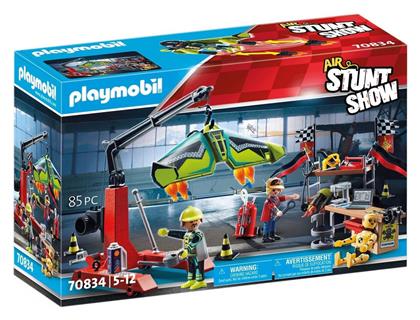 Stunt Show Service Station για 5-12 ετών Playmobil