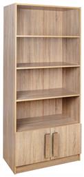 Playroom Βιβλιοθήκη Δαπέδου Ξύλινη Sonoma 80x35x180cm - HomeMarkt