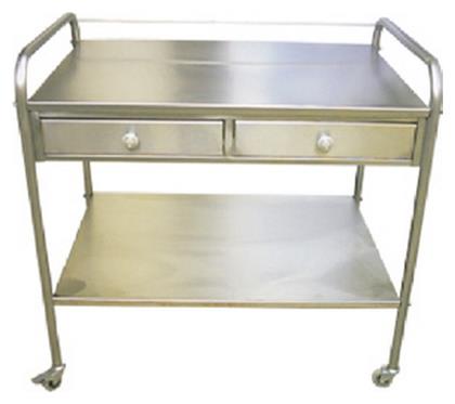 Τροχήλατο Τραπεζάκι Νοσηλείας Π80xΒ50xΥ90cm 11054 Pmg