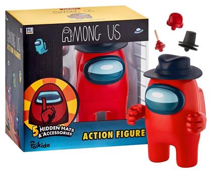 Παιχνίδι Μινιατούρα Among Us Among Us Action Figures Hats & Accessories S1 για 4+ Ετών 17εκ. (Διάφορα Σχέδια) 1τμχ PMI