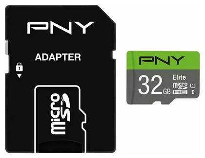 Elite microSDHC 32GB Class 10 U1 UHS-I PNY