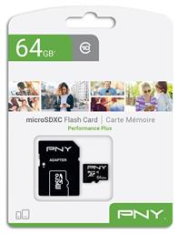 microSDXC 64GB Class 10 U1 UHS-I PNY