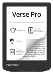 Verse Pro με Οθόνη Αφής 6'' (8GB) Μπλε Pocketbook