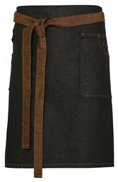 Ποδιά Barista / Bartender Μέσης PR135 Division Μαύρη Premier