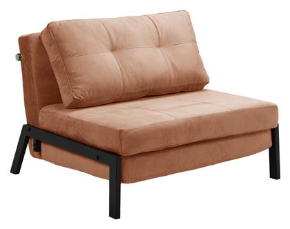 Πολυθρόνα Κρεβάτι Fancy 95x98x70cm Σάπιο Μήλο, Μαύρο - Pakketo