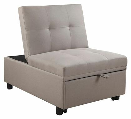 Πολυθρόνα Κρεβάτι Imola 75x106x90cm Cappuccino - Woodwell