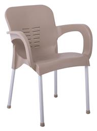 Πολυθρόνα Lara-ΙΙ Tortora 60x59x81εκ. Woodwell